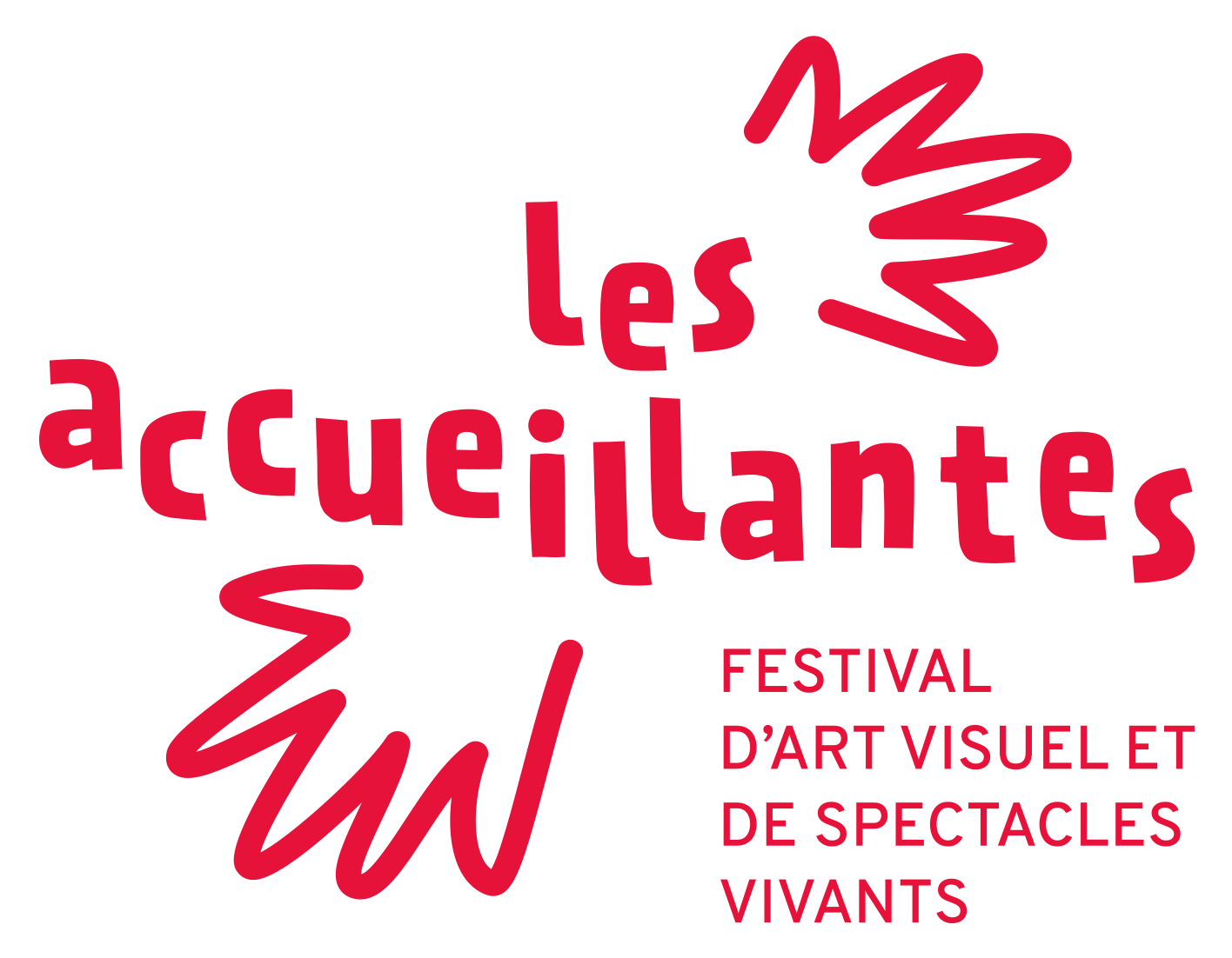 logo des accueillantes, festival d'art visuel et de spectacles vivants