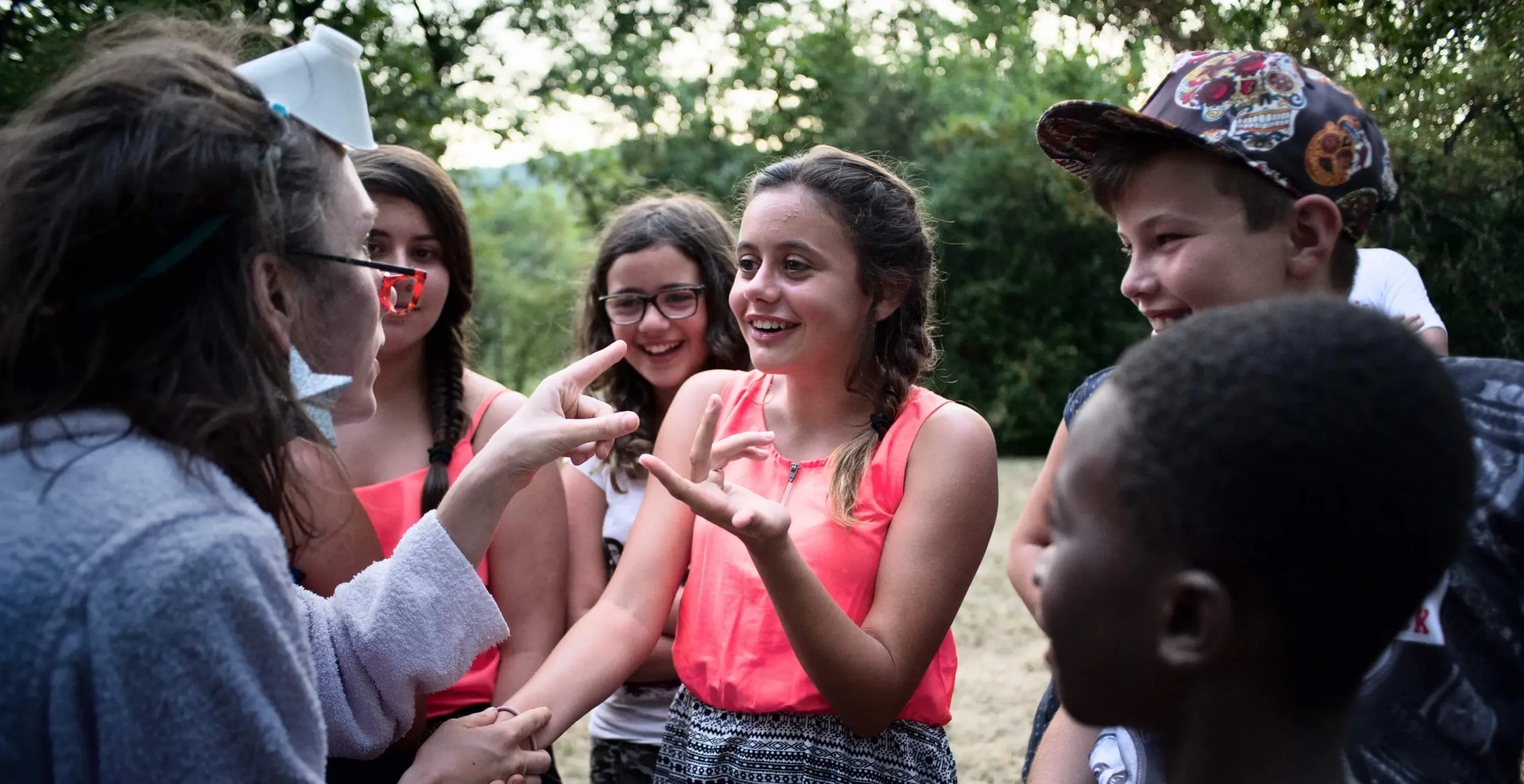 extrait du commando de lutte contre le réchauffement climatique, spectacle créé par le Théâtre d'Anoukis