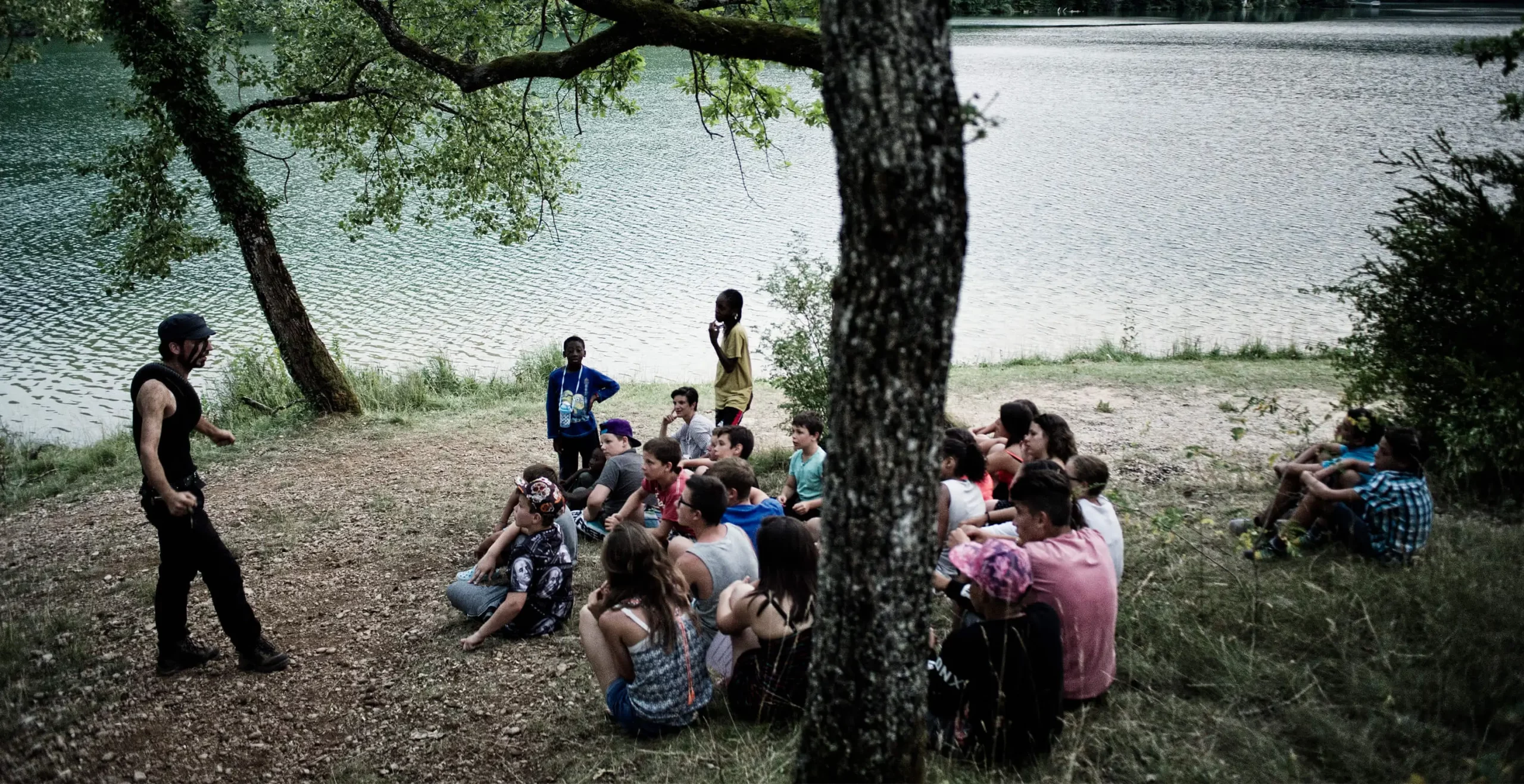 extrait du commando de lutte contre le réchauffement climatique, spectacle créé par le Théâtre d'Anoukis