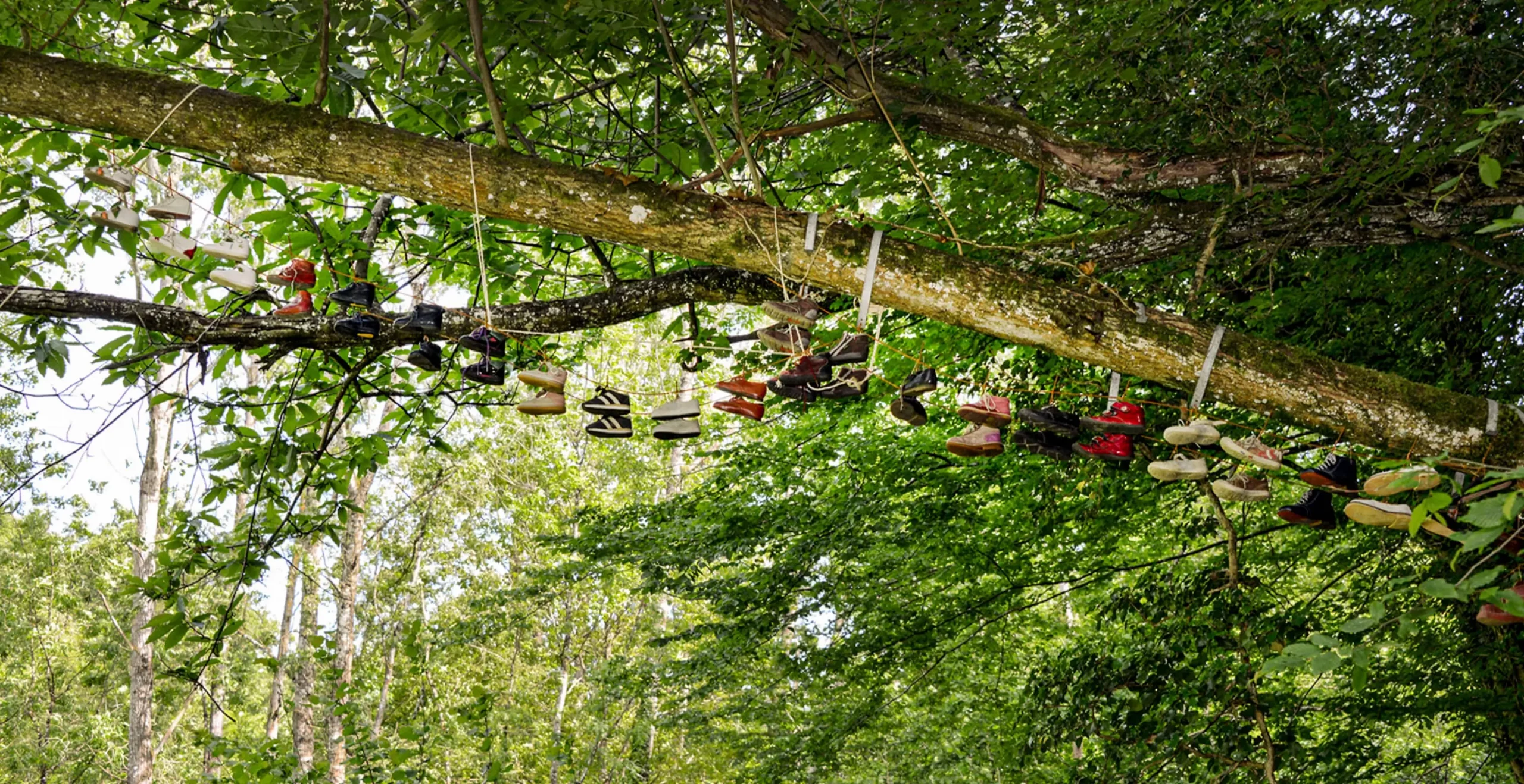 Revotopie, un spectacle du Théâtre d'Anoukis entre poésie et land art du cycle Itinéraire de travers - Création 2015